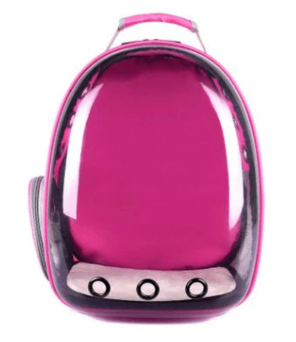 Bubble Pet Sightseeing Backpack: Portable and Stylish Carrier for Small Animals