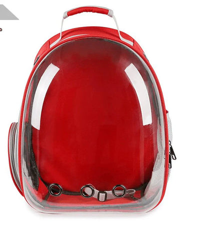 Bubble Pet Sightseeing Backpack: Portable and Stylish Carrier for Small Animals