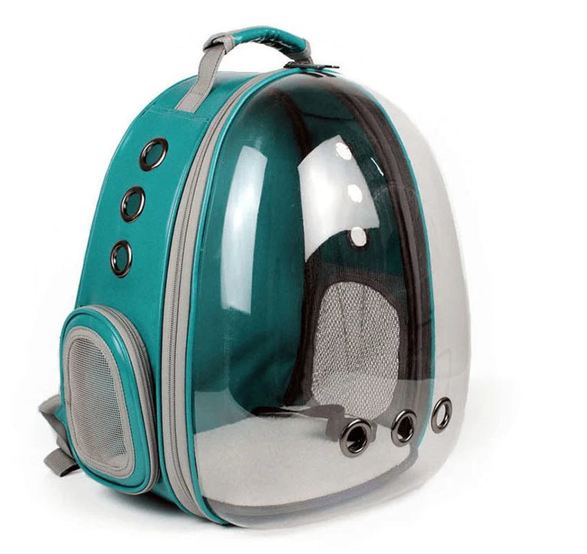 Bubble Pet Sightseeing Backpack: Portable and Stylish Carrier for Small Animals